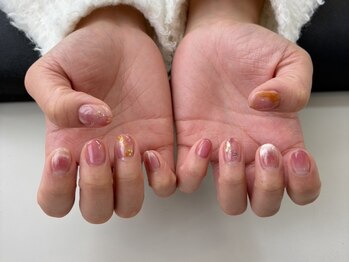 Iris ネイルアトリエ【アイリス】フィルイン/ニュアンスネイル