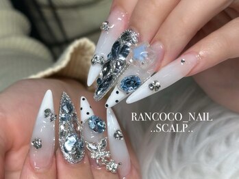 ランココ(RanCOCO)の写真/【長さだし特化サロン】1本~◎深爪/マムシ指/反り爪/鷲爪も綺麗に矯正★パーツやカラーが豊富で選び放題♪
