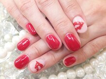 エスパルティール(Spartir)/cuteリップネイル￥5000