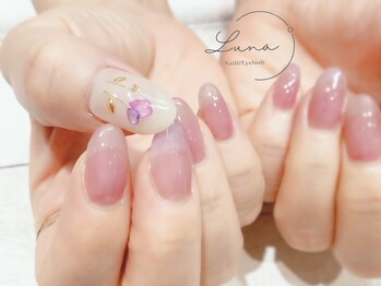 ネイルアンドまつ毛エクステ ルーナ イオン相模原店/シアーネイル