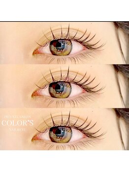 カラーズ ネイル アンド アイ(COLOR'S NAIL&EYE)/まつ毛パーマ&フラットラッシュ