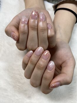 はあとねいる 宇都宮御幸ヶ原店/アート、グラデーションネイル