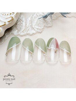 ピオニーネイル(peony nail)/6月新作　アンブレラ