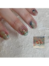 グラウネイル(glaw nail)/絵画ネイル
