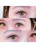 【束感☆パリエク】パリジェンヌラッシュリフト＋フラット60-80本 ¥10,000