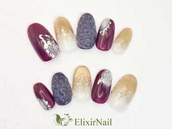 エリクサーネイル 五反田(Elixir Nail)/定額b カジュアル/クーポン使用