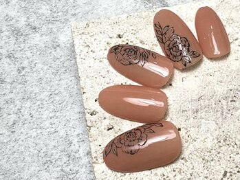 エヌアット 新宿西口(n@nail)/定額手描きアート