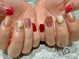 冬ネイル　クリスマスネイル