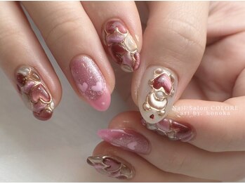 クロレ(Nail Salon COLORE)/マグネットネイル　担当:粥川