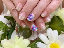 プルミエ ネイル(Premier Nail)/手描きフラワー☆２本アート