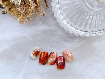 カフェオレネイル