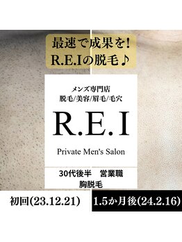 レイ(R.E.I)/胸脱毛／30代後半／継続施術