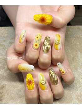 モレリア(morelia)/ひまわりネイル