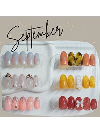 9月☆定額トレンドデザイン