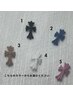 GW企画★話題沸騰★長さだしxクロムパーツ付き|韓国風ワンカラー¥8000