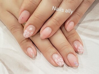 ネイルズアリー 立川店(Nails ally)/桜ネイル