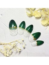 サロンR/ストレートフレンチネイル