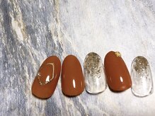 キキネイル 二子玉川(kikinail)/9月定額A フレームネイル