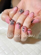 デジャヴ(Dejavu)/ちょうちょネイル