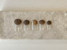 カラ ネイル 中津店(calla nail)/シンプルブラウンネイル◎