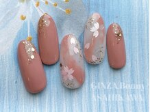 銀座ボニー 旭川店/桜/春ネイル