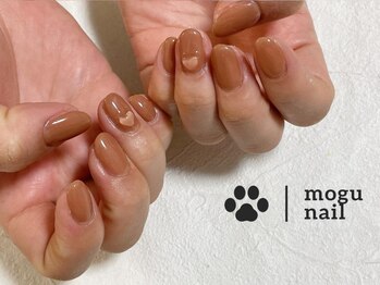 モグネイル(Mogunail)/ワンカラー/ハートネイル