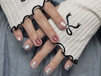 トゥデイズ ネイルズ 大宮(todays nails)/マグネットネイル　ネイル大宮