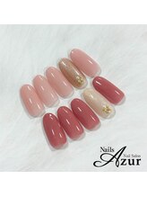 ネイルズアジュール イオン上越店(NailsAzur)/定額デザインAコース