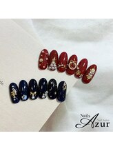 ネイルズアジュール イオン上越店(NailsAzur)/冬限定オプションストーンアート