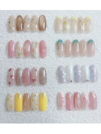 春トレンド《Flower nail》