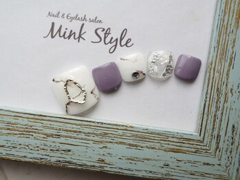 ミンクスタイル 恵比寿店(Mink Style)/大理石フットネイル