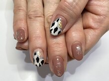 クォーターリゾートネイル(QUARTER RESORT nail)/レオパードネイル☆