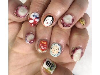 ネイルサイン ラフラフ(NAIL SIGN ROUGH LOUGH)/たこたこ調味料