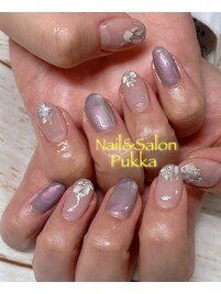 シンプルシェルネイル