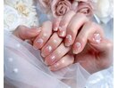 キラキラチークネイル☆