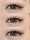 エルプラス(elu+)の写真/ナチュラルだけど印象的な目元に♪自然な付け心地が◎長さや太さ、カールの種類も豊富にご用意！