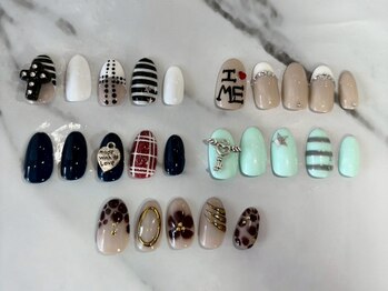 ヴェレスト 立川店(Verest)の写真/トレンドの韓国風やワンホンデザインも豊富♪毎回違う雰囲気を楽しめる☆フットメニューも好評でリピート◎