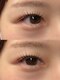 ラキー(Laki)の写真/下がりまつ毛、一重さんの重め瞼などお悩みもお任せください！似合わせデザインをご提案させていただきます