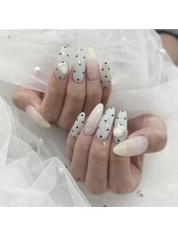 レース×ドット