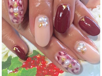 ネイルサロン レーヴ(NAIL SALON REVE)/大人アニマル柄