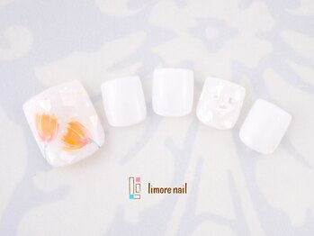 リモアネイル(limore nail)/【フット】フラワー☆