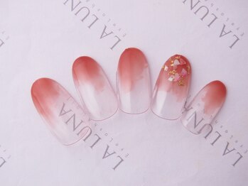 ラルナ ネイルアンドアイラッシュサロン(LA LUNA nail & eyelash salon)/12月11月◇定額ナチュラル◇