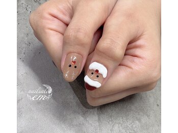 エム(em)/サンタトナカイネイル
