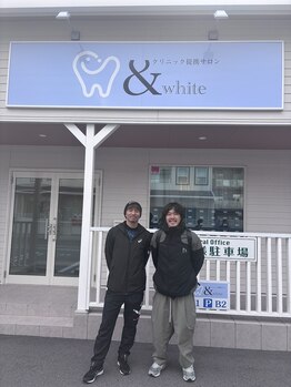 アンドホワイト 八日市店(&white)/楠神順平選手＆乾貴士選手ご来店