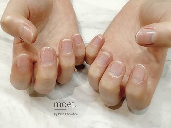 モエバイプティットシュシュ 近鉄八尾(moet. by Petit Chouchou)の写真/【美爪ケア★】ジェルなしでも上品な指先へ♪メンズOK◎清潔感を求める男性のハンドケアにも！