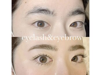 サロンベルエット 西岡崎駅前店(Salon Bellet)/まつ毛エクステ上下&アイブロウ