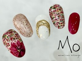 冬ネイル　定額ネイル