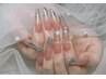 ☆チップ長さだし☆*定額*ガラスフレンチ¥14980→11980