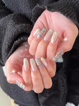 Byul nail【フィルイン専門サロン】韓国/ワンホン/長さだし【8/1 NEW OPEN(予定)】/