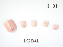 ロバル ネイルアンドまつげ(LOBAL)/フットネイルI‐01
